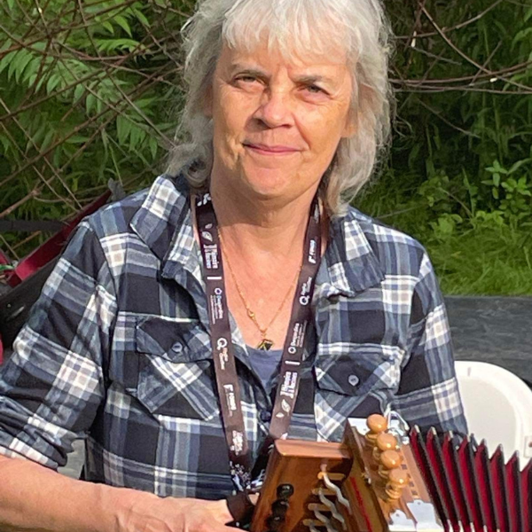 Carmen Guérard, prof d'accordéon chez EspaceTrad